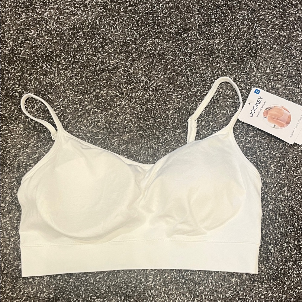 Jockey Women's Classic White Bra